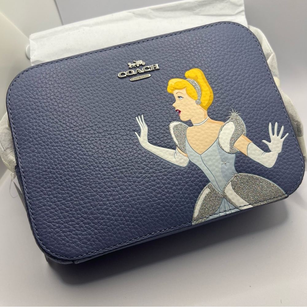 Disney X Coach Mini Camera Bag With Cinderella
